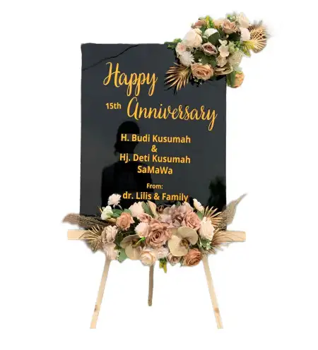 Papan Bunga Akrilik Selamalofo